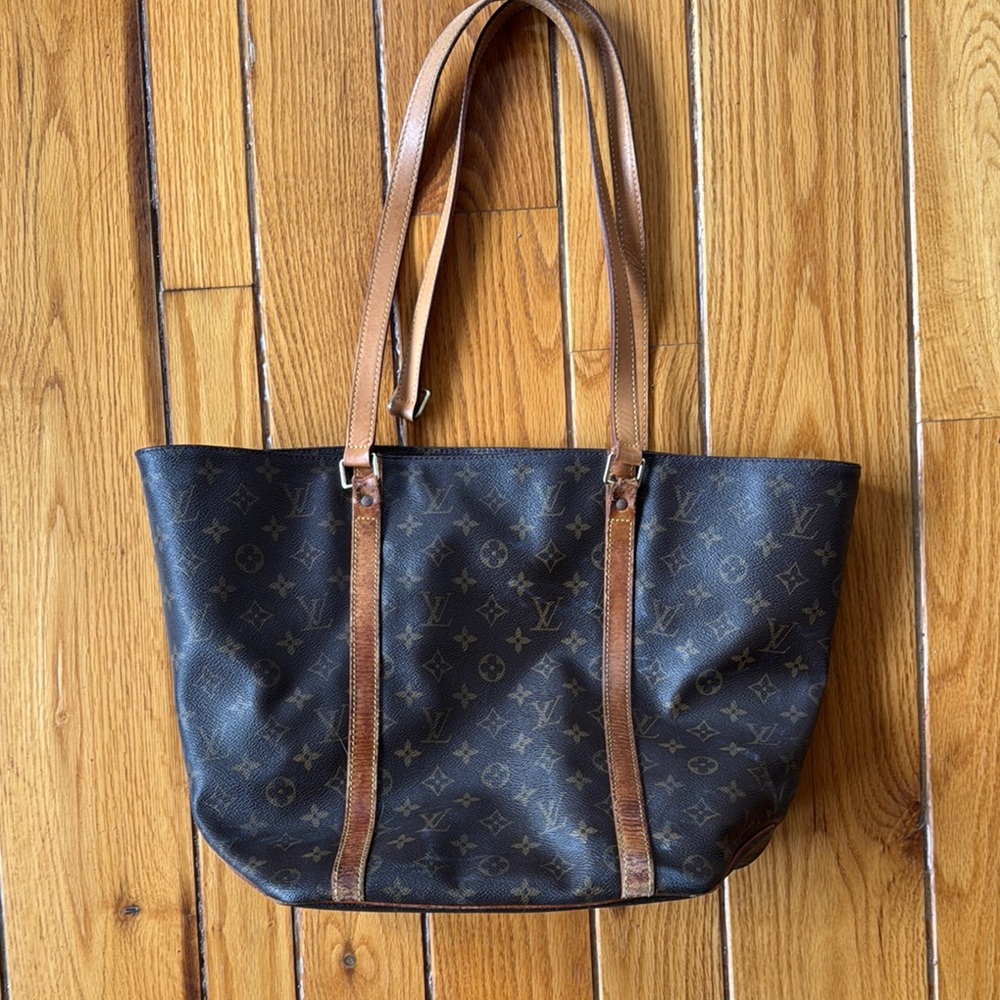 Louis Vuitton Monogram Sac Shopper Bag